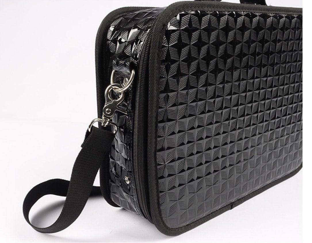 Hairdressing Scissor Toolbox: Protect Shears & Hair Tools in - Leather Pouch For Hair Stylists & Barbers