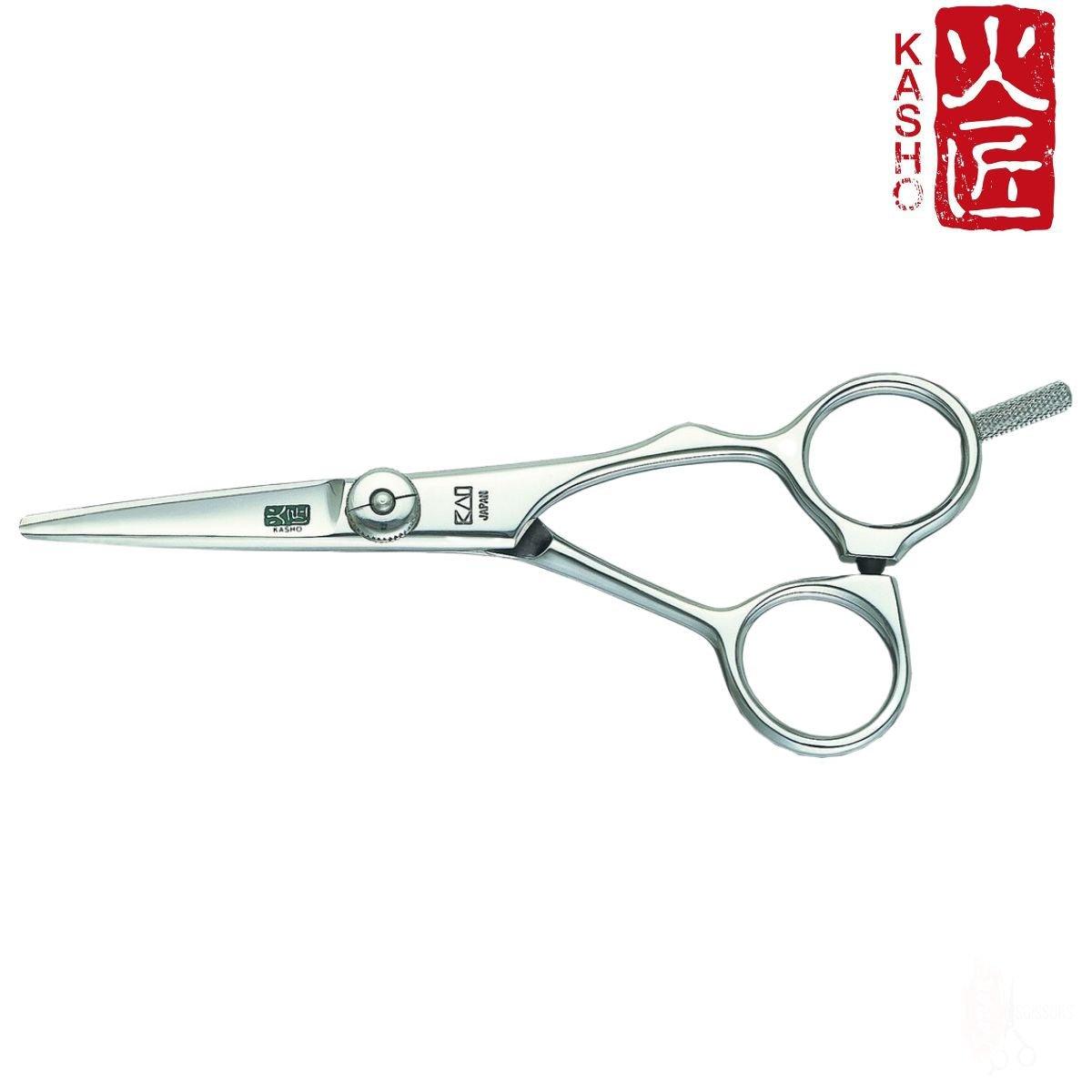 Kasho Ivory Offset Hair Cutting Scissors in - Hair Cutting Scissors For Hair Stylists & Barbers (SKU: SCKIV50OS)