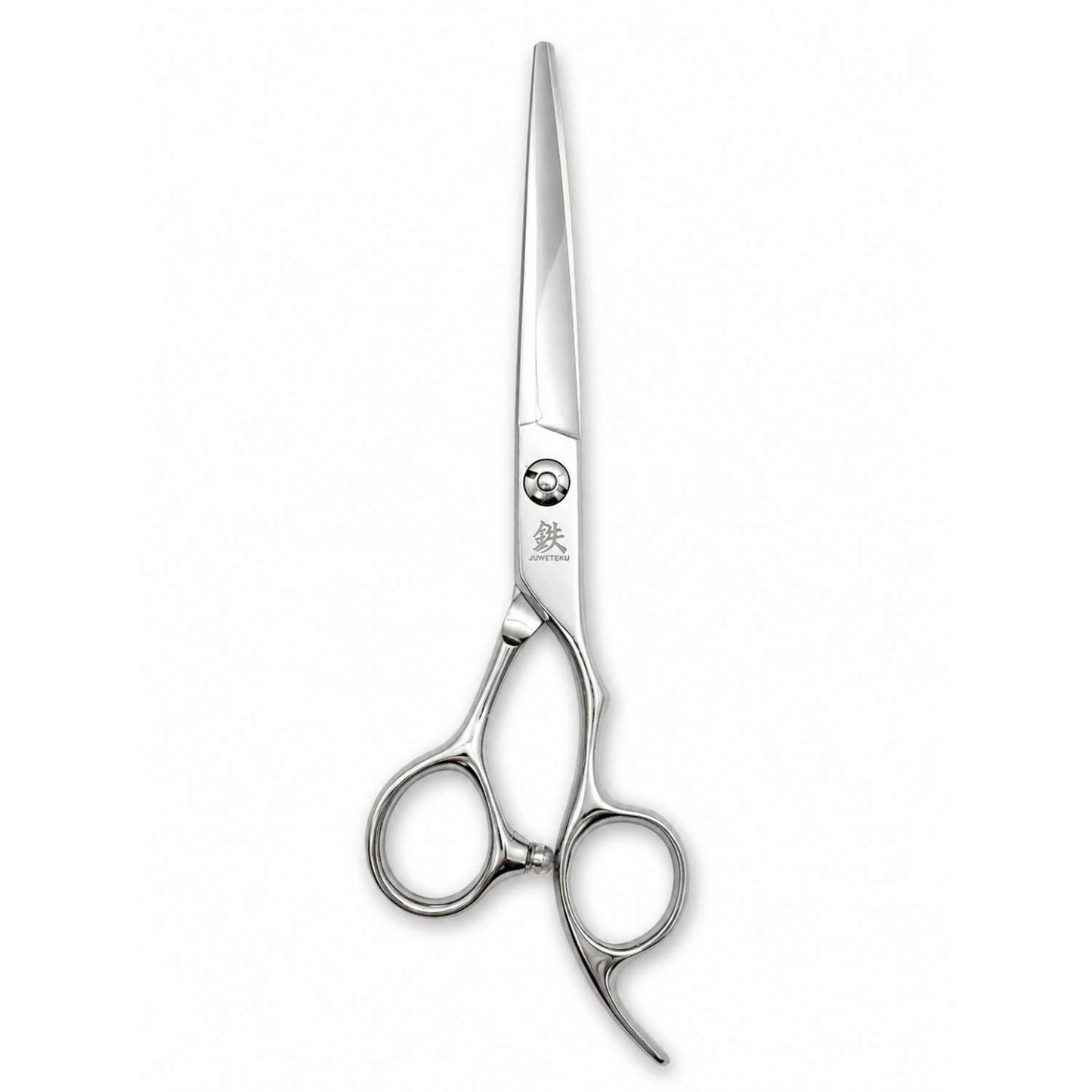 Juntetsu Premium Series: Cobalt Sword Haircutting Scissors - front view (SKU: JUN-COB-C55)