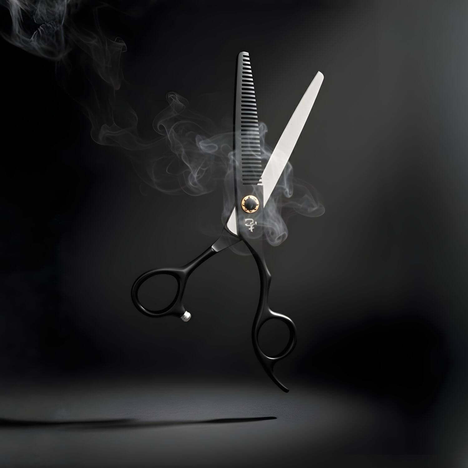 Ichiro Matte Black Hairdressing Scissor Set (SKU: ICH-MTB-S50) (SKU: ICH-MTB-MR5050)