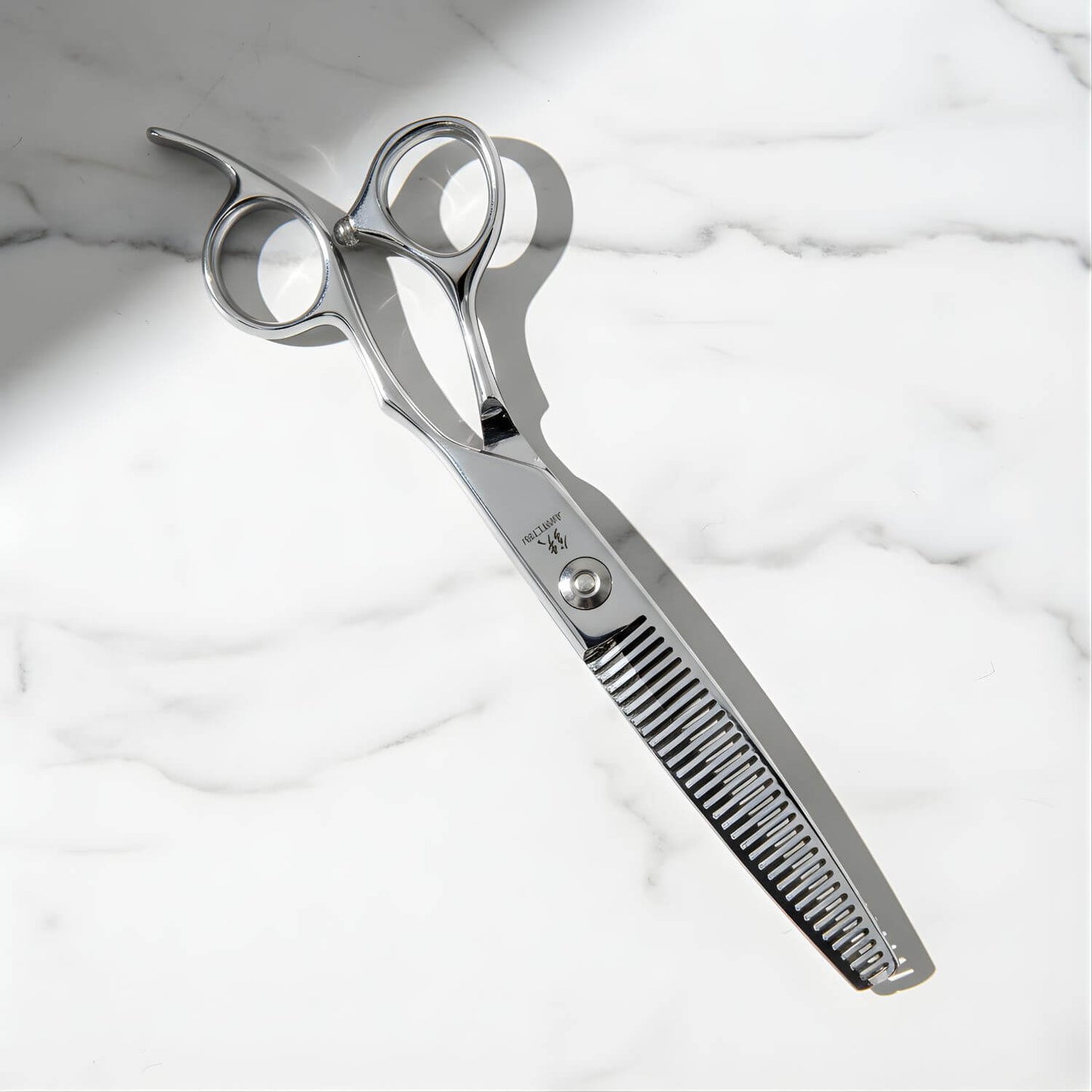 Juntetsu VG10 Offset Thinning Scissors (SKU: JUN-OFF-T60 JUN-OFF-M-4545 SKU: JUN-OFF-S45)