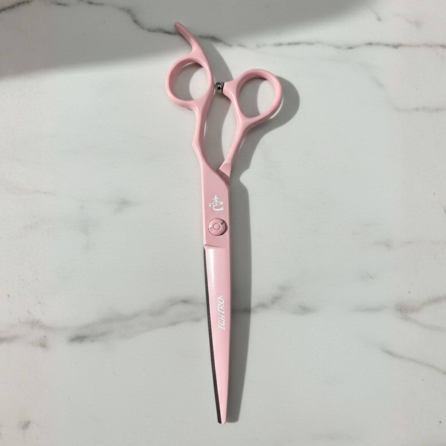 Ichiro Pastel Pink Hair Cutting & Thinning Scissors From Tokyo Japan (SKU: ICH-PNK-M5050) 