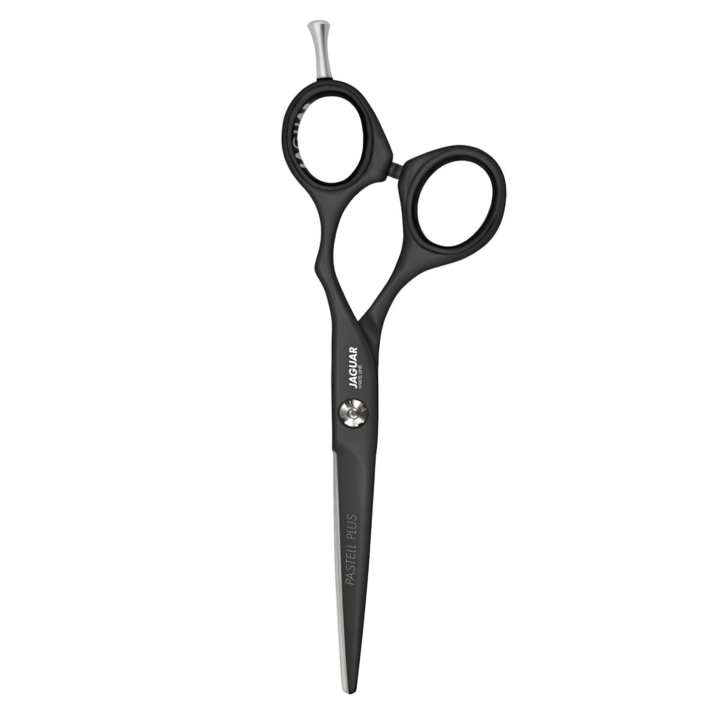 Jaguar Pastell Plus Black Lava Hairdressing Scissors — angled view