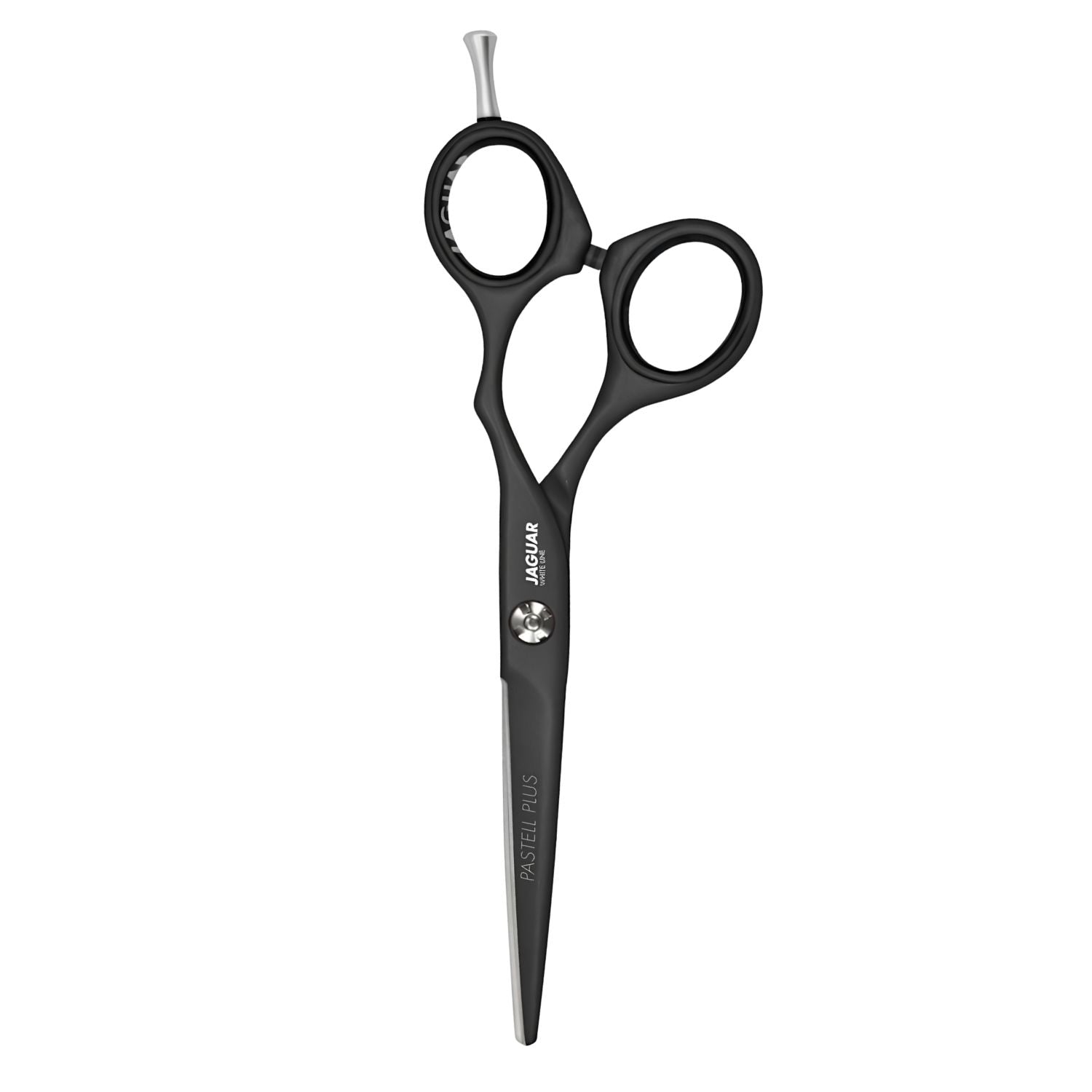 Jaguar Pastell Plus Black Lava Hairdressing Scissors — angled view