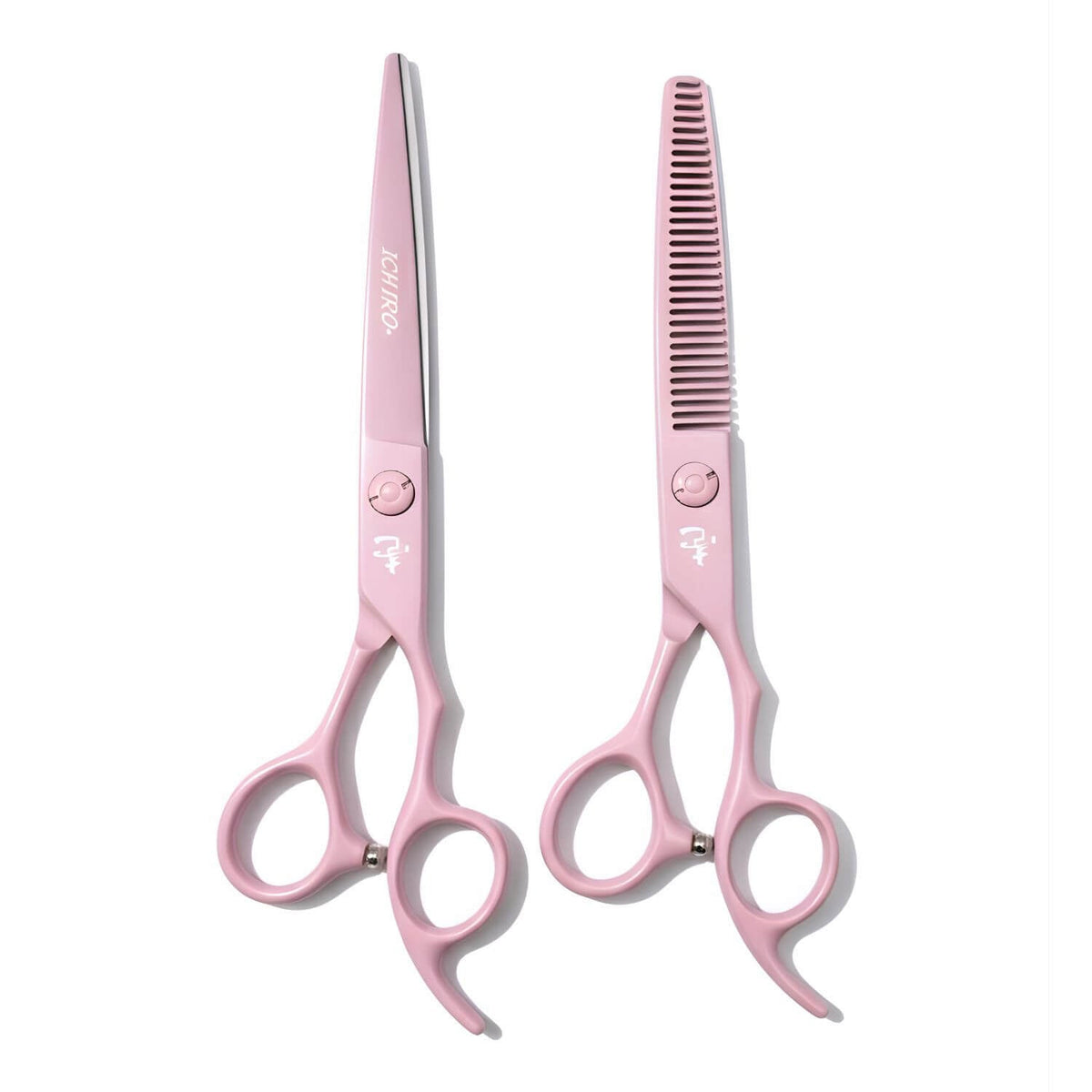 Professional Ichiro Pastel Pink Scissor Set - Premium Styling ...