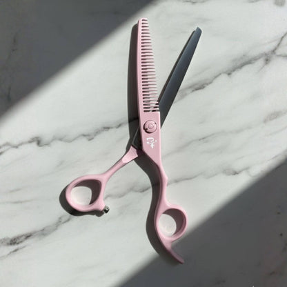 Ichiro Pastel Pink Hair Cutting & Thinning Scissors From Tokyo Japan (SKU: ICH-PNK-M5050) 