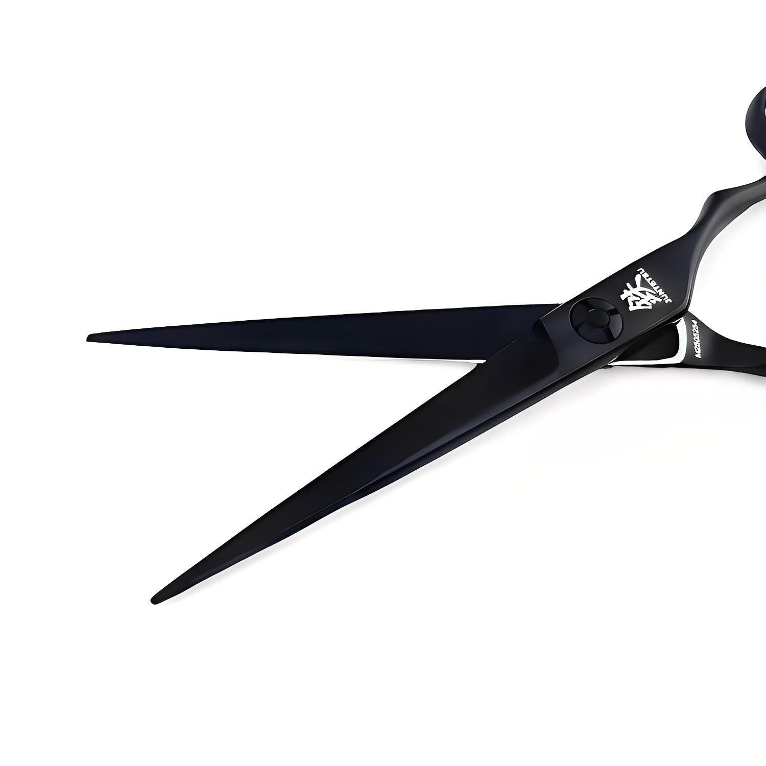 Juntetsu Matte Black Offset Professional Scissors Set 5.0" Cutting & Thinning Scissor (SKU: JUN-JMTB-S50)