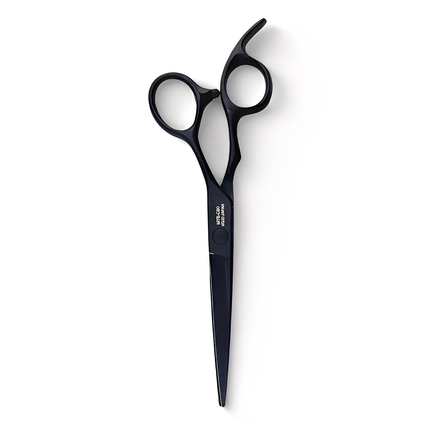 Juntetsu Matte Black Offset Professional Scissors Set 5.0" Cutting & Thinning Scissor (SKU: JUN-JMTB-S50)