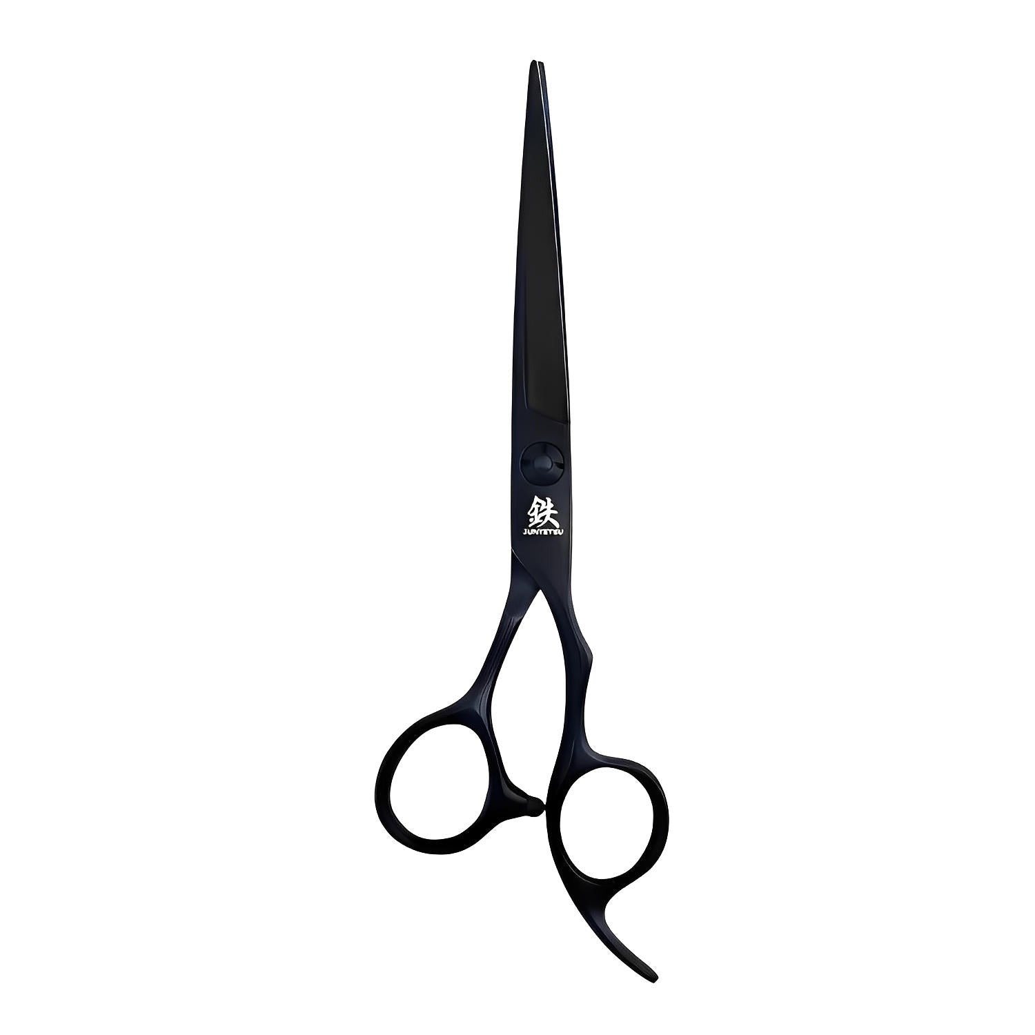 Juntetsu Matte Black Offset Professional Scissors Set 5.0" Cutting & Thinning Scissor (SKU: JUN-JMTB-S50)