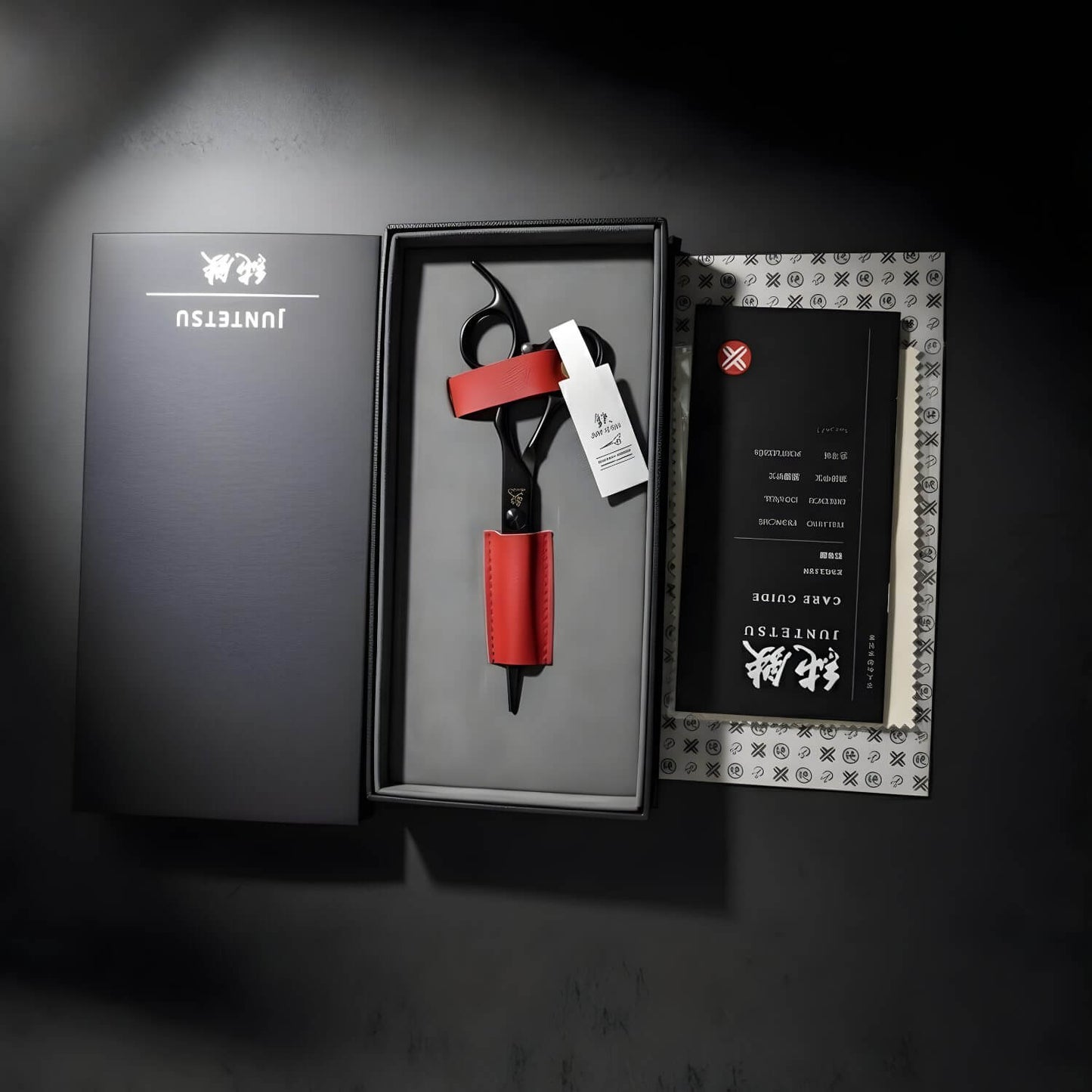 Juntetsu Aero Pro Hair Cutting Scissor and Shear Made in Japan in Tokyo BOX PACKAGING  (SKU: JUN-AP-55)