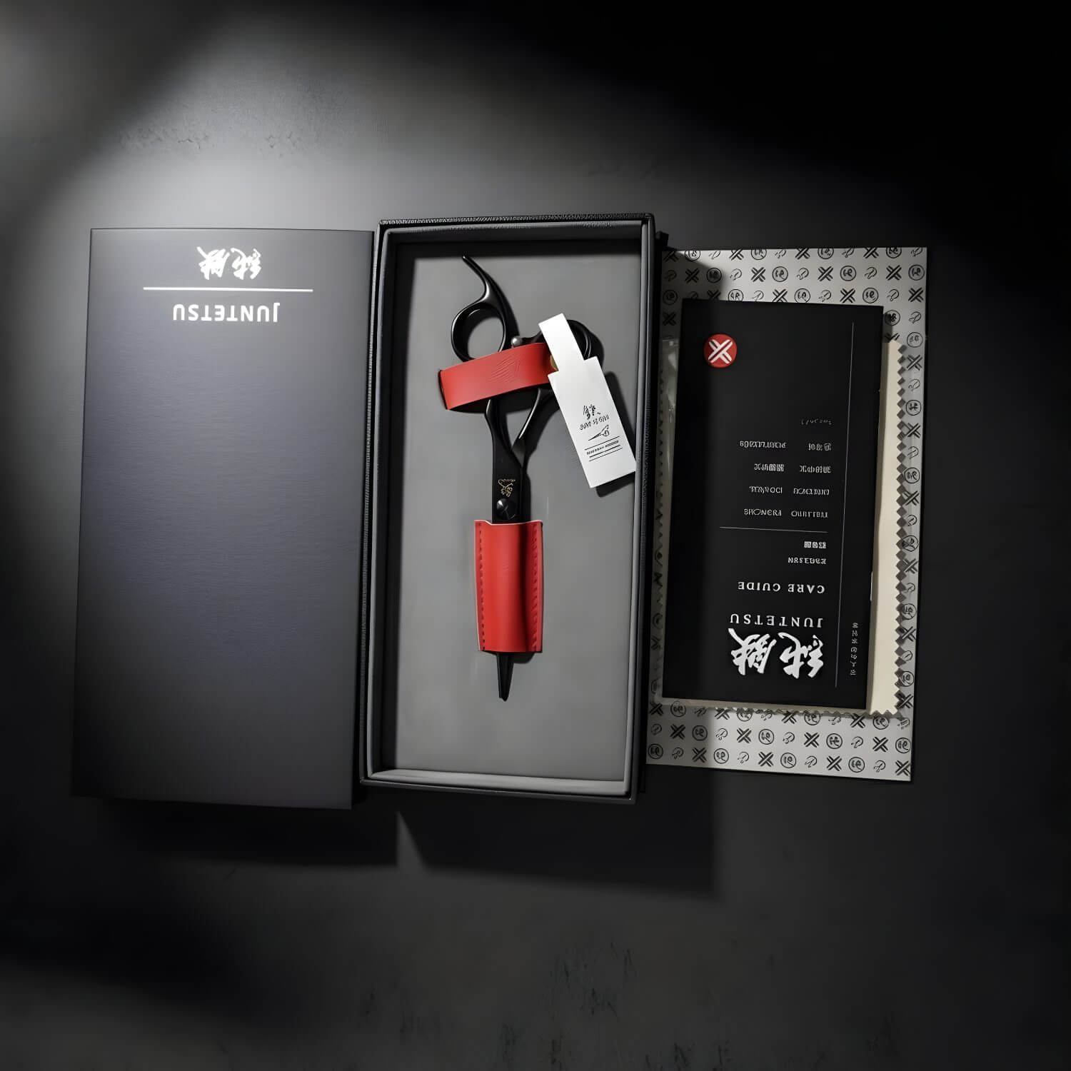 Juntetsu Aero Pro Hair Cutting Scissor and Shear Made in Japan in Tokyo BOX PACKAGING  (SKU: JUN-AP-55)