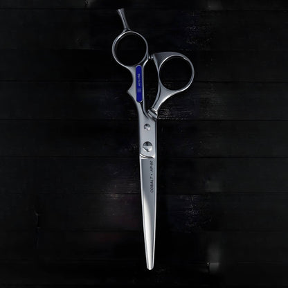 Juntetsu Aero Pro Hair Cutting & Thinning Scissor & Texturizing Shear Set - Cutting Scissor Close Up (SKU: JUN-APS-5530)
