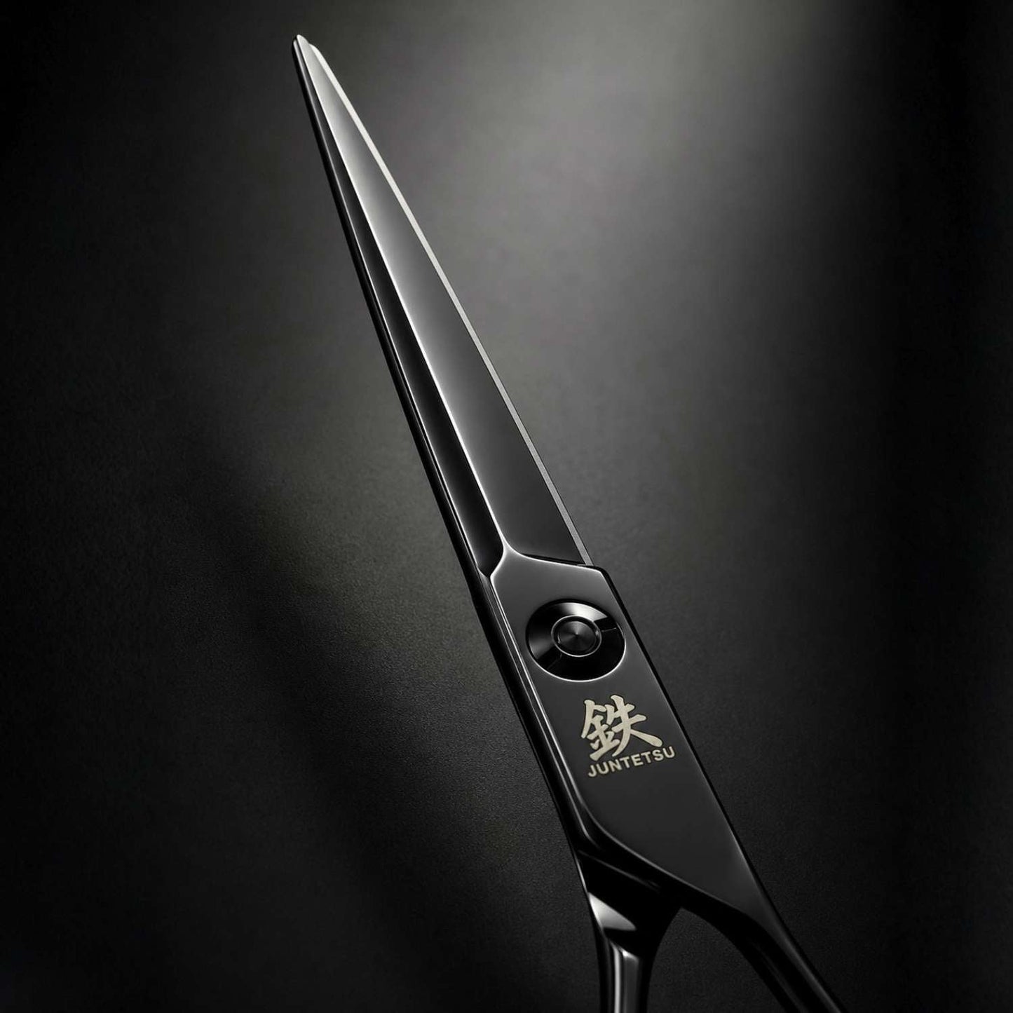 Juntetsu Black Cobalt Hair Cutting Scissors