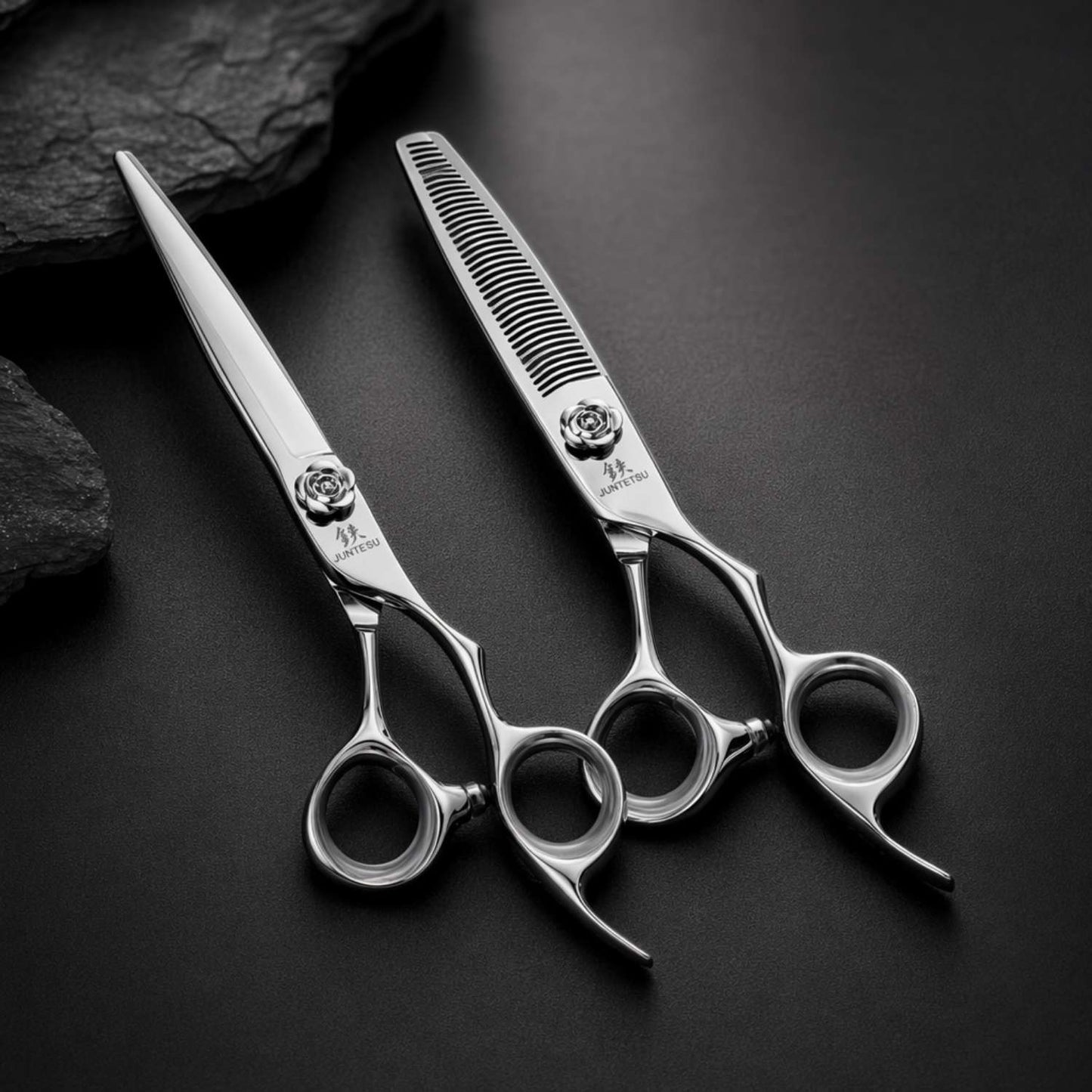 Juntetsu Rose Limited Edition Cutting & Thinning Set