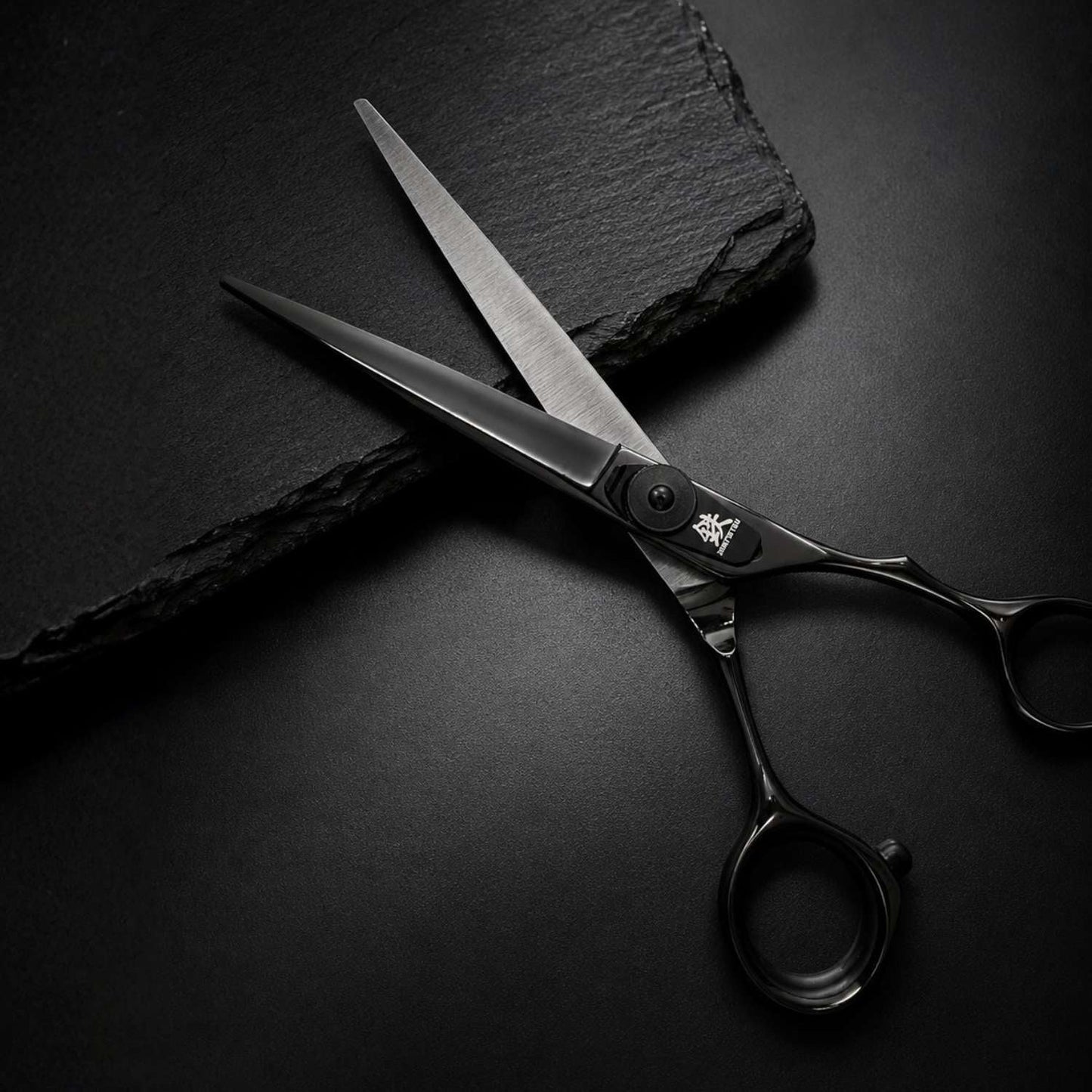 Juntetsu VG Black Hair Cutting Scissors