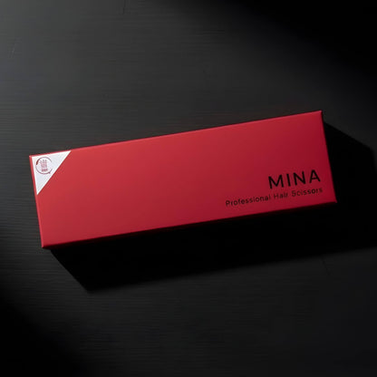 Mina Rainbow II Hairdressing Scissor Set Right Handed / 5.0" Cutting Thinning / 5.5" Thinning Scissor (Popular) (SKU: MIN-RNB-S6055)