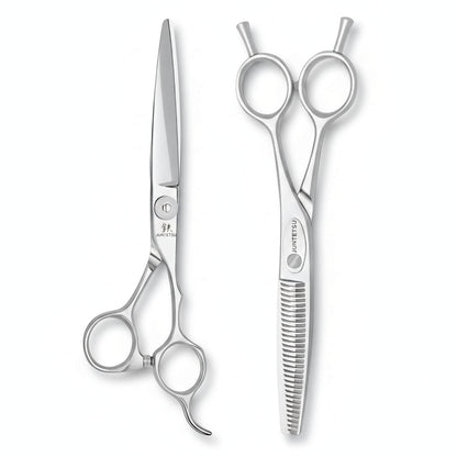 Juntetsu Cobalt Vertex Hairdressing Scissor Set (SKU: JUN-YKC-S55F)