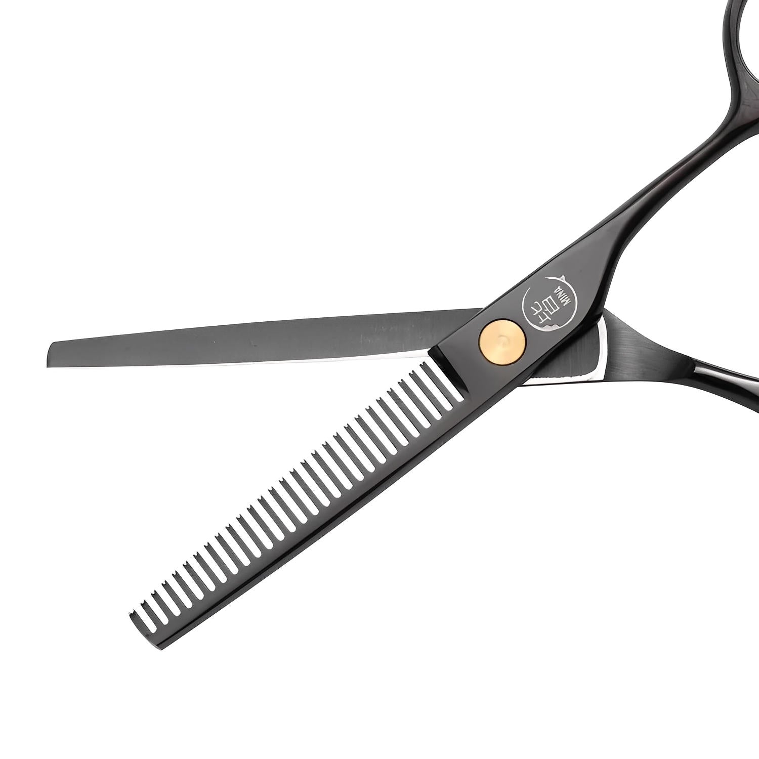 Mina Black Diamond Hairdressing Scissor Kit (SKU: MIN-BDMD-S55)