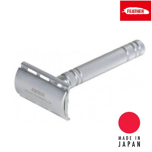 Feather AS-D2 Stainless Steel Safety Razor: FEATHER Safety Razor Japan in - Styling Razor For Hair Stylists & Barbers