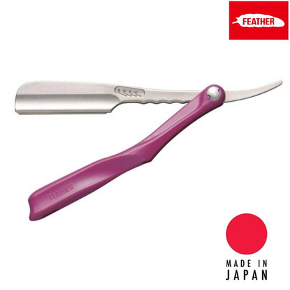 Professional Artist Club SS Folding Razor: FEATHER Safety Razor Co in - Styling Razor For Hair Stylists & Barbers