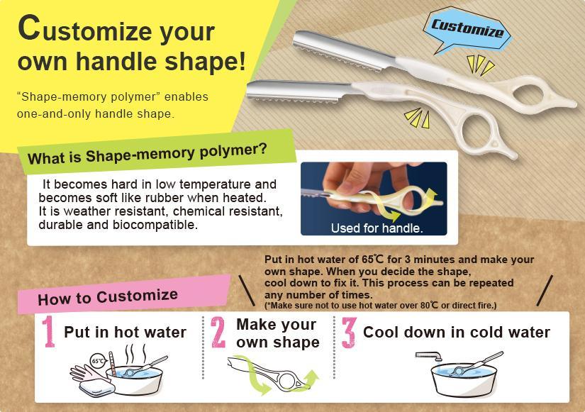 Feather Styling Razor Flex Type in - Styling Razor For Hair Stylists & Barbers