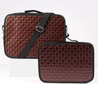 Hairdressing Scissor Toolbox: Protect Shears & Hair Tools in - Leather Pouch For Hair Stylists & Barbers