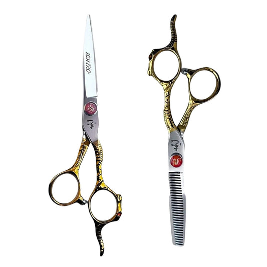 Ichiro Dragon Professional Scissors Set (SKU: ICH-DRG-S55)