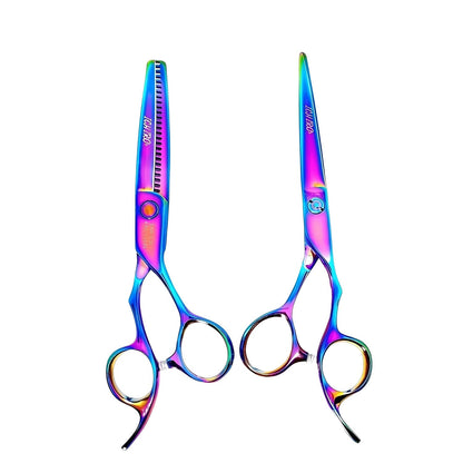 Ichiro Rainbow Hairdressing Scissor Set (SKU: ICH-RNB-S50)