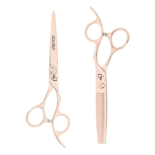 Ichiro Rose Gold Professional Scissors Set (SKU: ICH-RSG-S50)