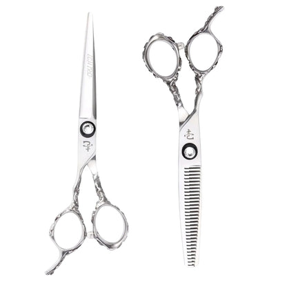 Ichiro Rose Lefty Hairdressing Scissor Set (SKU: ICH-ROSE-LS60)