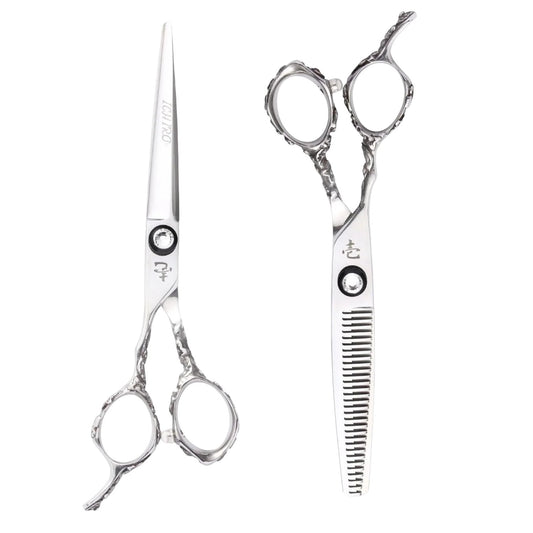 Ichiro Rose Lefty Hairdressing Scissor Set (SKU: ICH-ROSE-LS60)