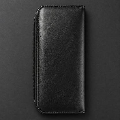 Ichiro Shears zip travel case for up to four hairdressing scissors, black exterior