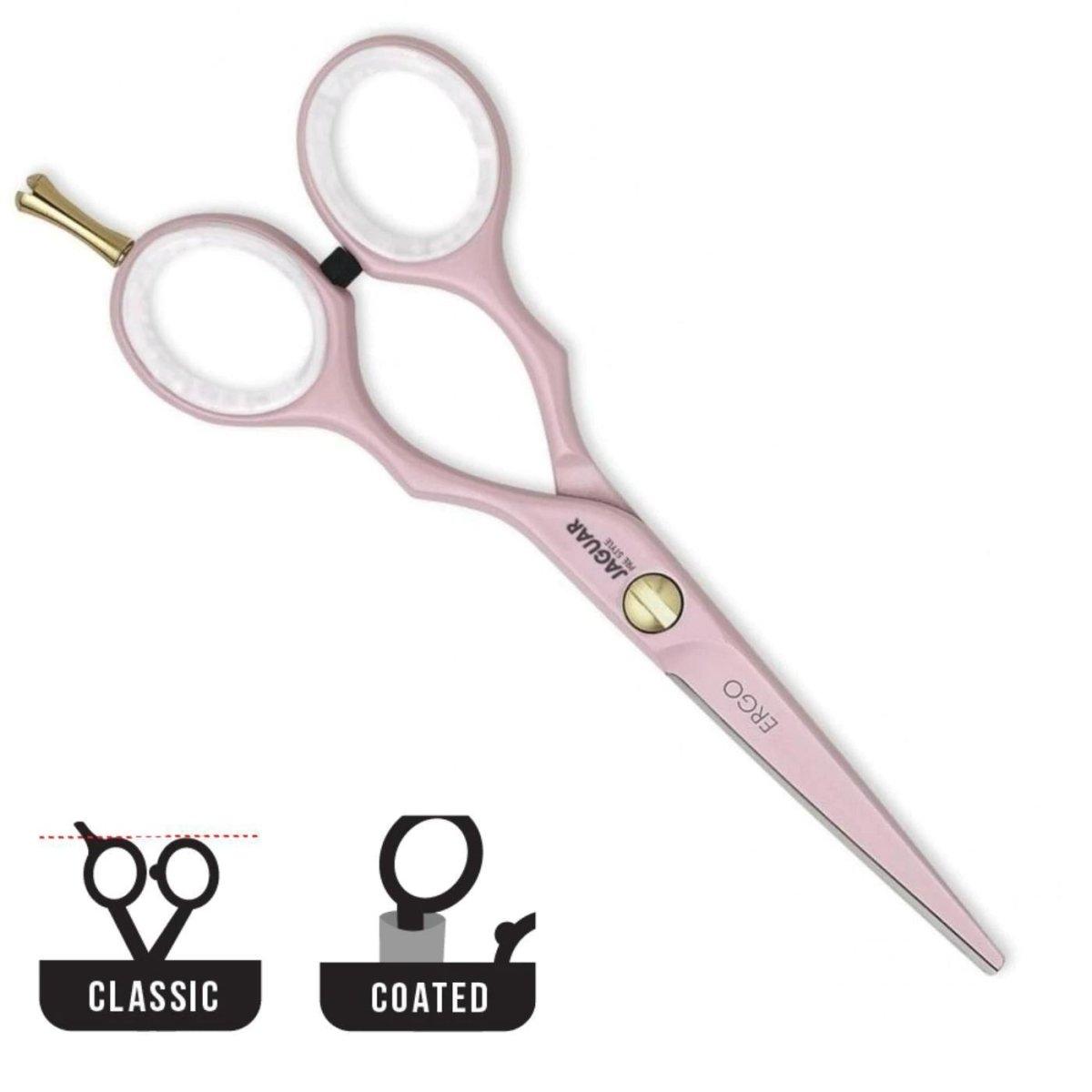 Jaguar Pre Style Ergo Pink Hair Cutting Scissors (SKU: JAG-82255-1)