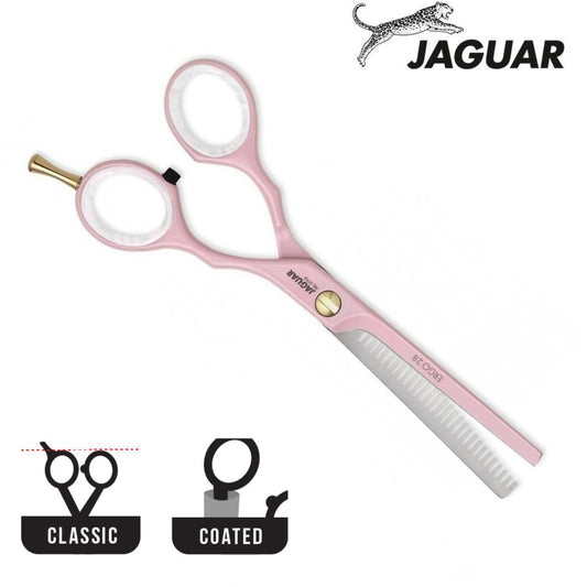 Jaguar Pre Style Ergo 28 Pink Thinning Scissors (SKU: JAG-83855-1)