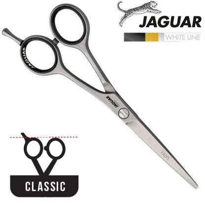 Jaguar White Line Satin Haircutting Scissors (SKU: JAG-0350)