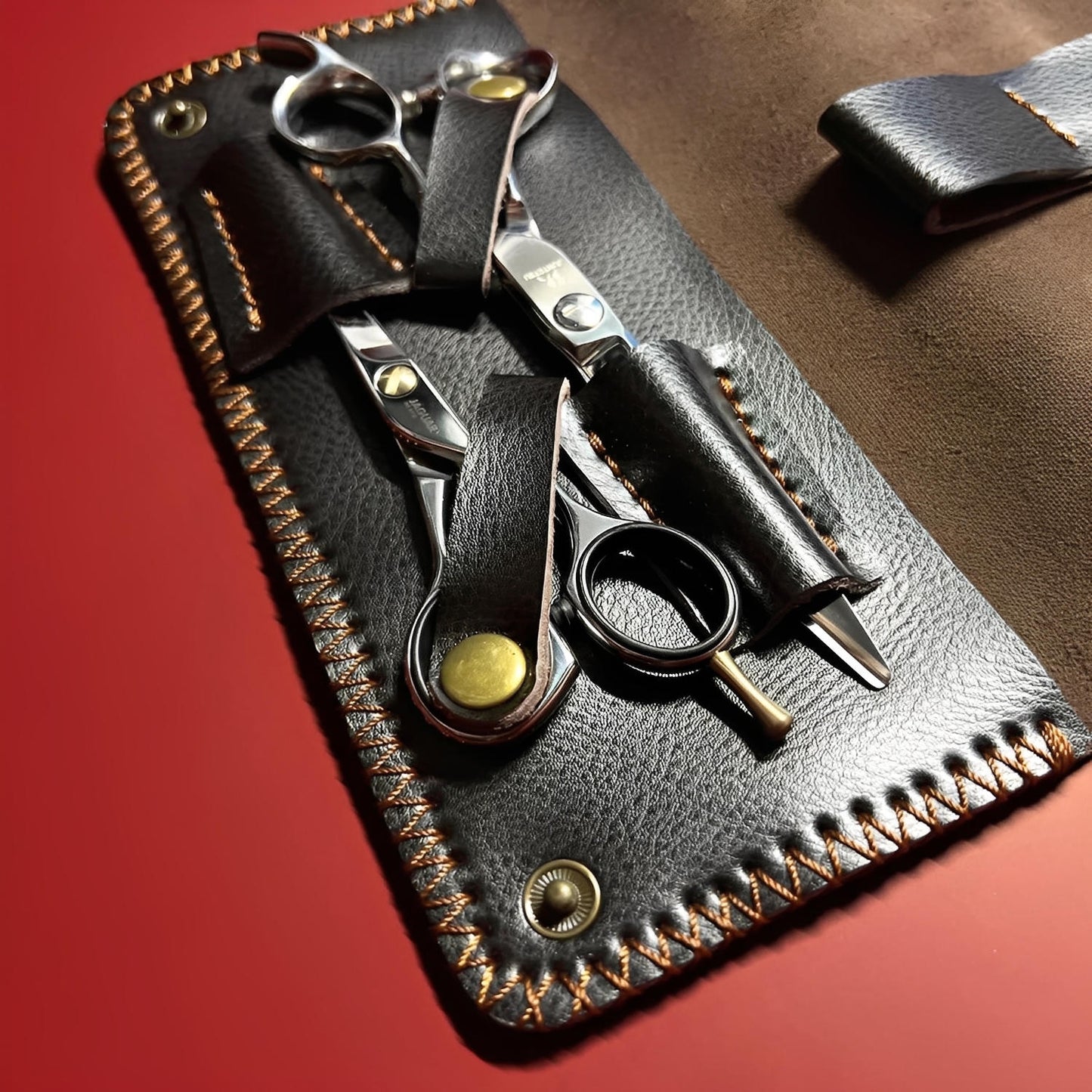 Juntetsu Artisan Soft-Leather Case - 2 Professional (SKU: JUN-SOFT-2PC)