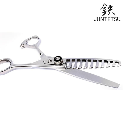 Juntetsu VG10 10-Teeth Texturizing Scissors (SKU: JUN-CHMP-T10)