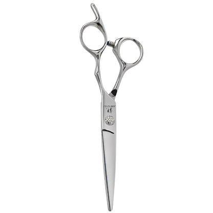 Juntetsu Crystal Elite Offset Hair Scissors (SKU: JUN-CRE-C50OS JUN-CRE-S50)