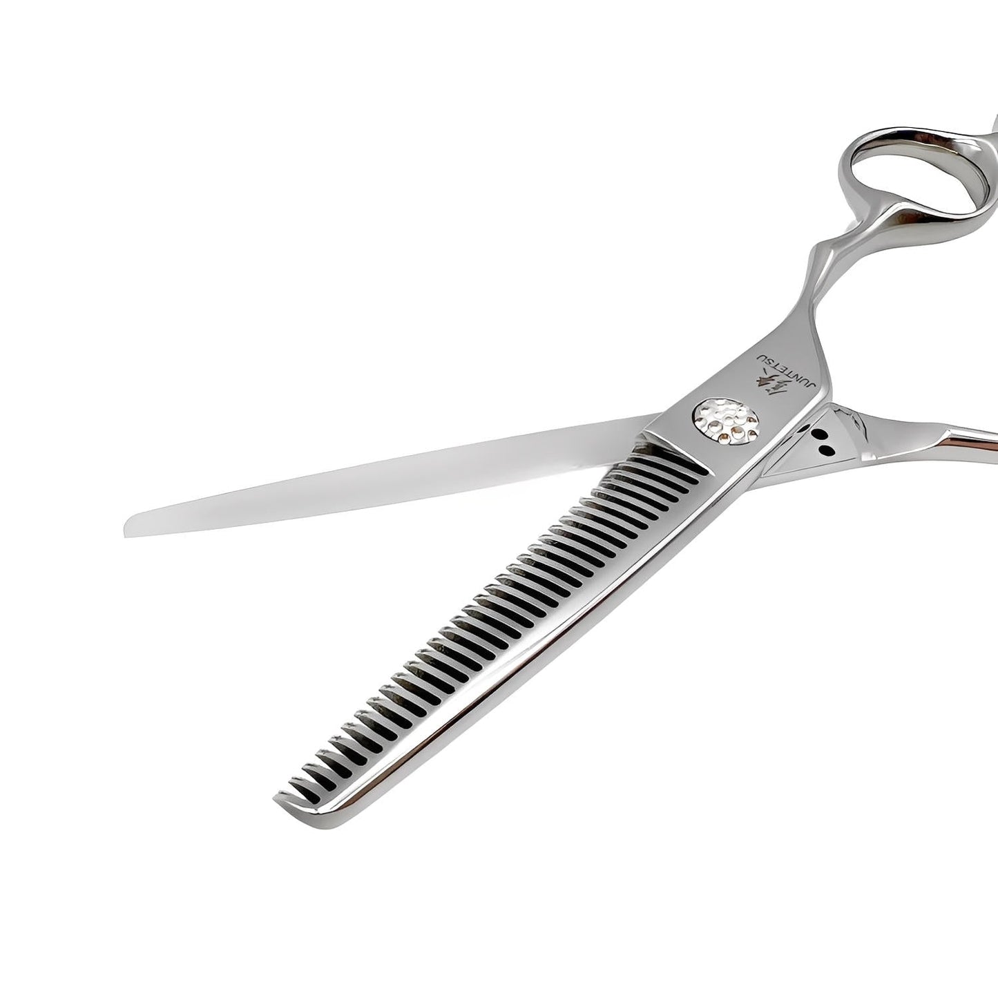Juntetsu Crystal Elite Professional Thinning Scissors (SKU: JUN-CRE-T30)