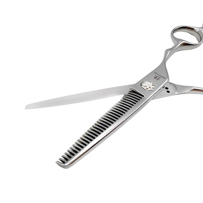 Juntetsu Crystal Elite Professional Thinning Scissors (SKU: JUN-CRE-T30)