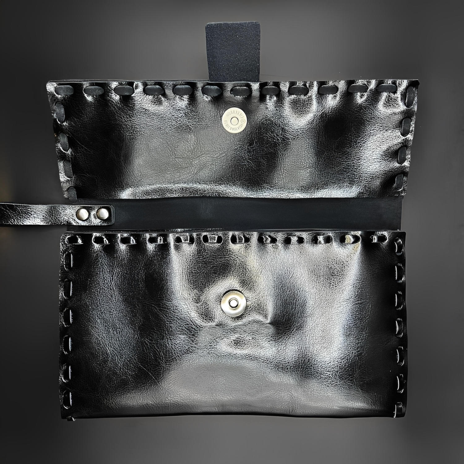 Juntetsu Heritage Leather Laced Wallet: Protects 4 Scissors (SKU: JUN-JUNTETSU-HER-WOV-4PC)