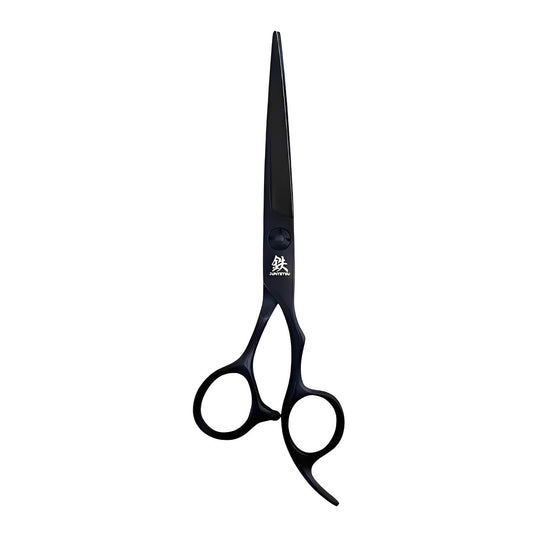 Juntetsu Matte Black Offset Hair Cutting Scissors (SKU: JUN-JMTB-C50)