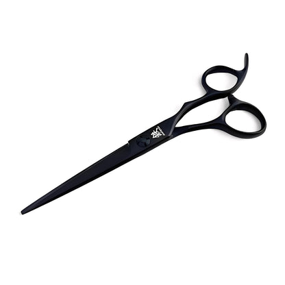 Juntetsu Matte Black Offset Hair Cutting Scissors (SKU: JUN-JMTB-C50)