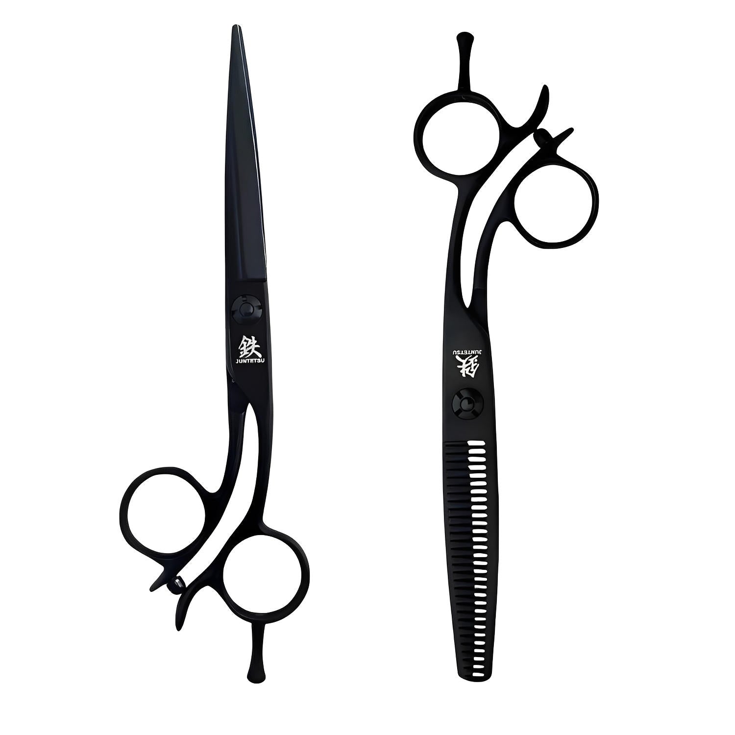 Juntetsu Obsidian MIKURO EDGE Professional Scissors Set (SKU: JUN-OBX-S55)