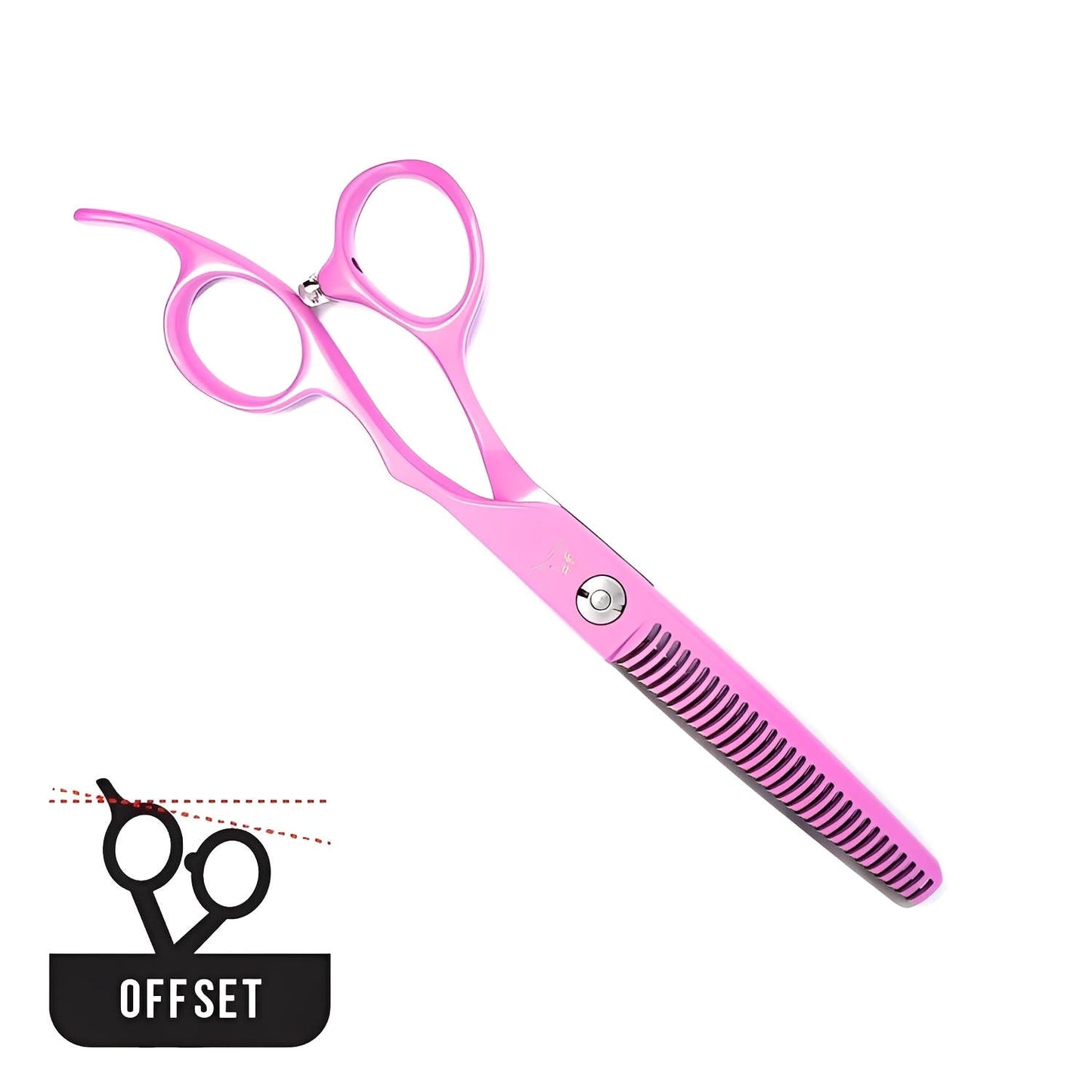Juntetsu Pink Hairdressing Scissor Set (SKU: JUN-PNK-S60)