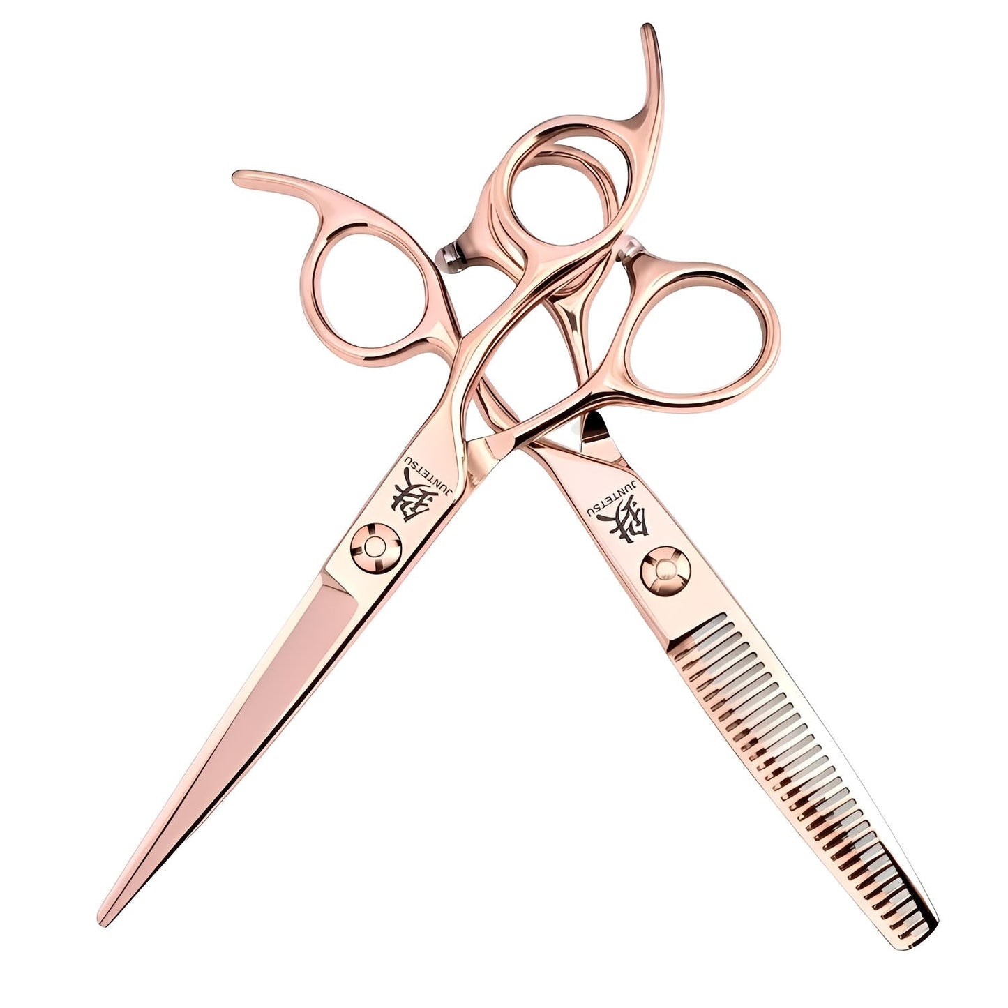 Juntetsu Rose Gold VG10 Pro Scissors Set (SKU: JUN-RSG-S50)