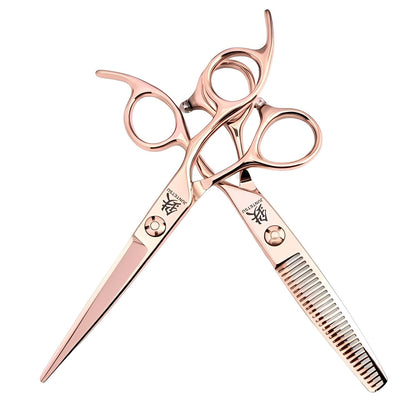 Juntetsu Rose Gold VG10 Pro Scissors Set (SKU: JUN-RSG-S50)