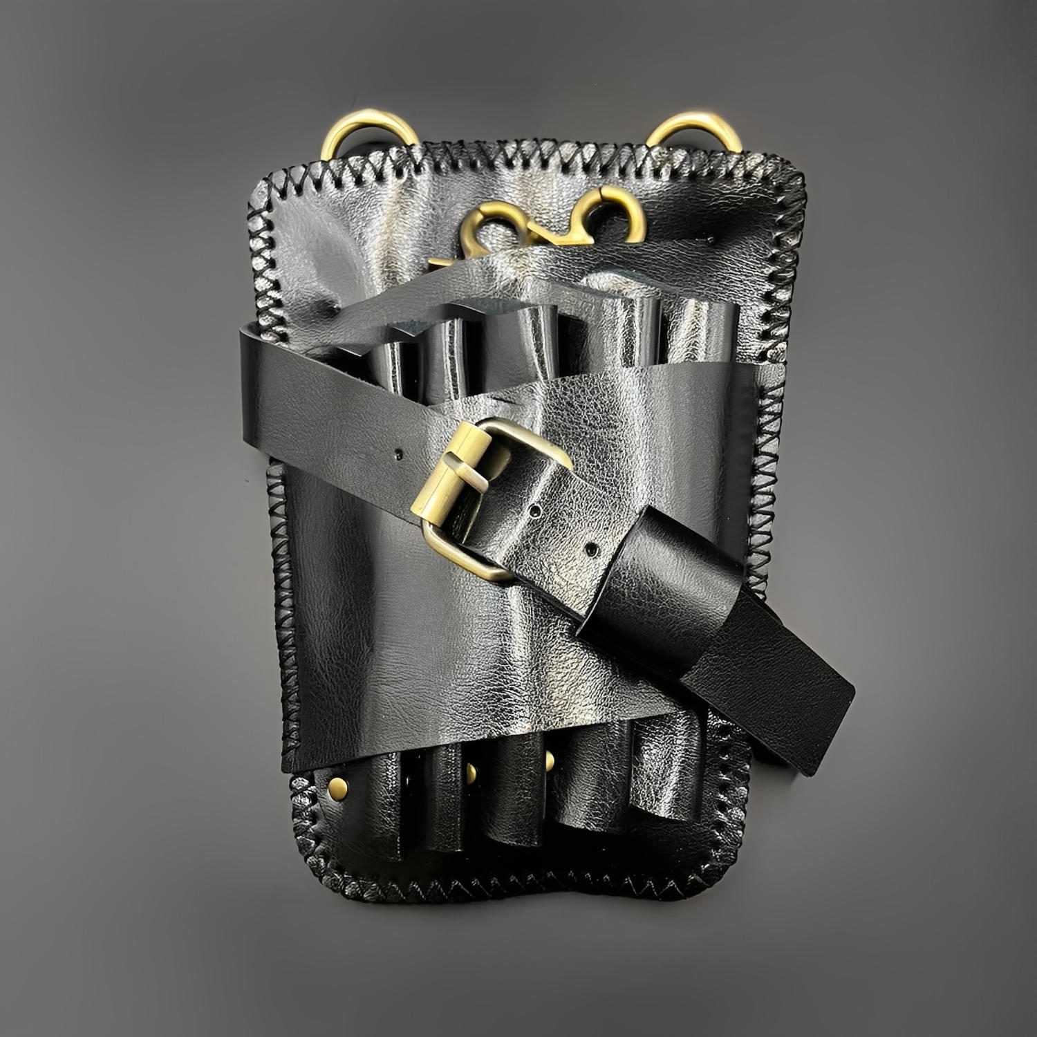 Juntetsu Shadow Belt Holster - 5 Pocket Professional (SKU: JUN-SHDW-5PC)