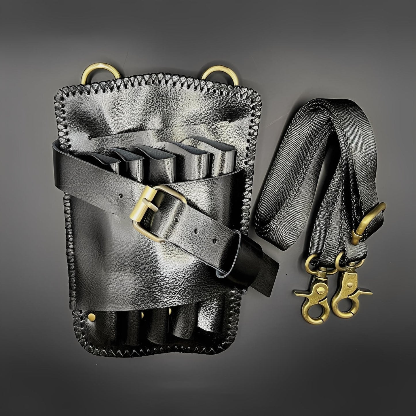 Juntetsu Shadow Belt Holster - 5 Pocket Professional (SKU: JUN-SHDW-5PC)