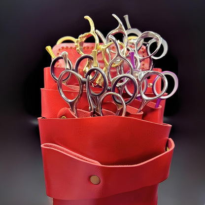 Juntetsu Signature Red Holster | Professional 7 Pocket Design (SKU: JUN-SIGRED-7PC)